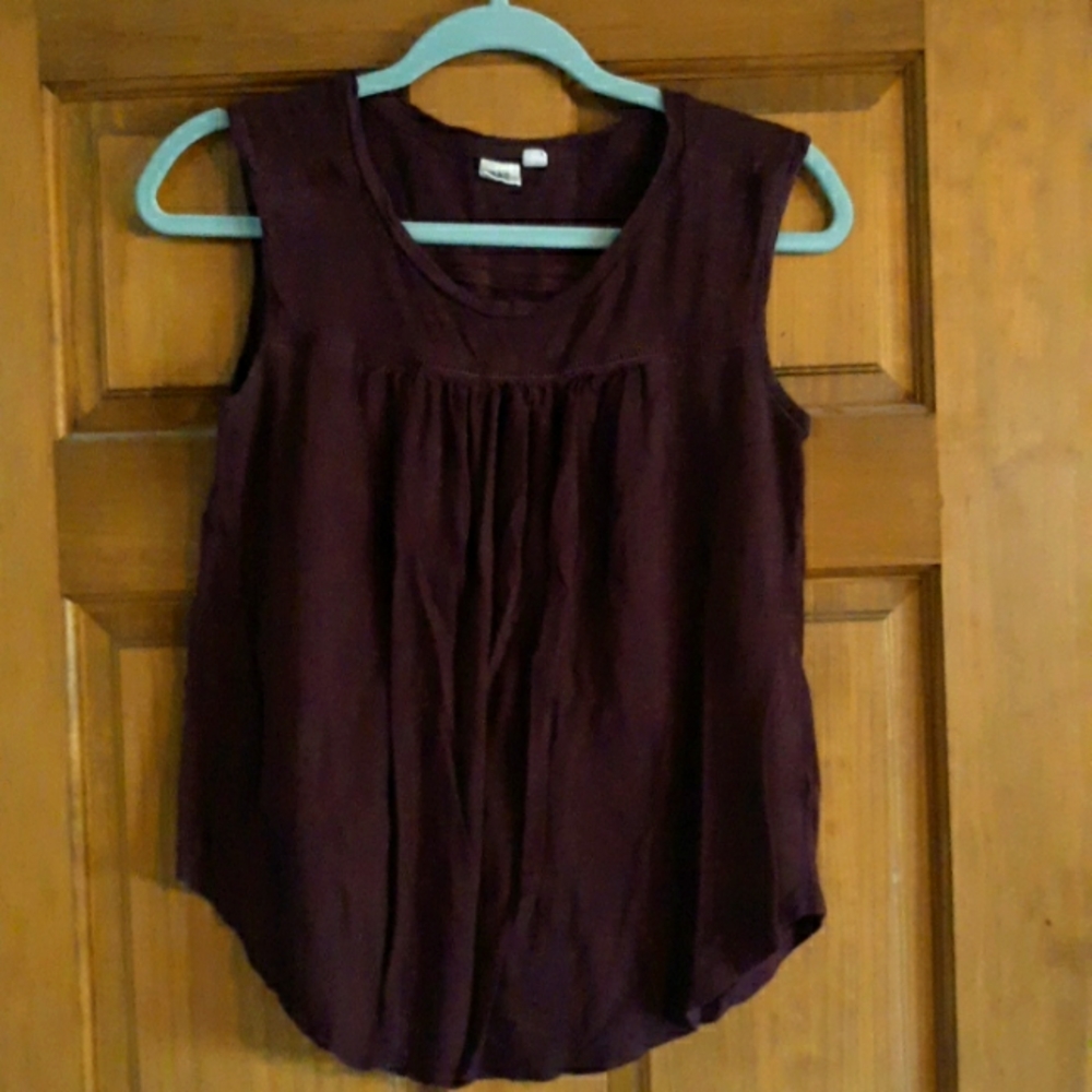 Burgandy tank 3/$15
